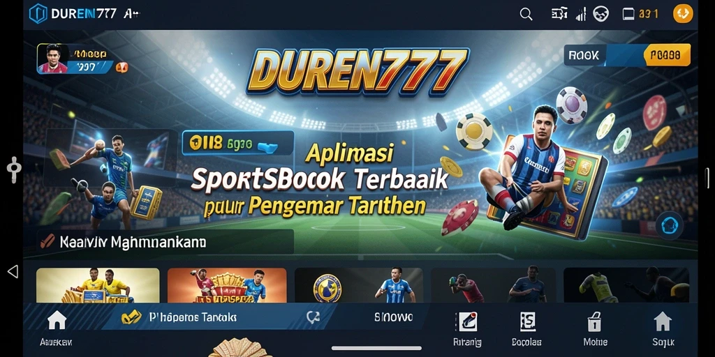 Tampilan gameplay dari DUREN777 yang menarik dan informatif.