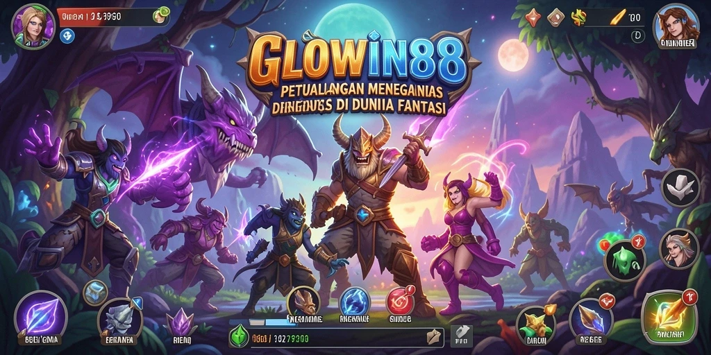 Gameplay GLOWIN88 menunjukkan aksi mendebarkan dalam dunia petualangan.