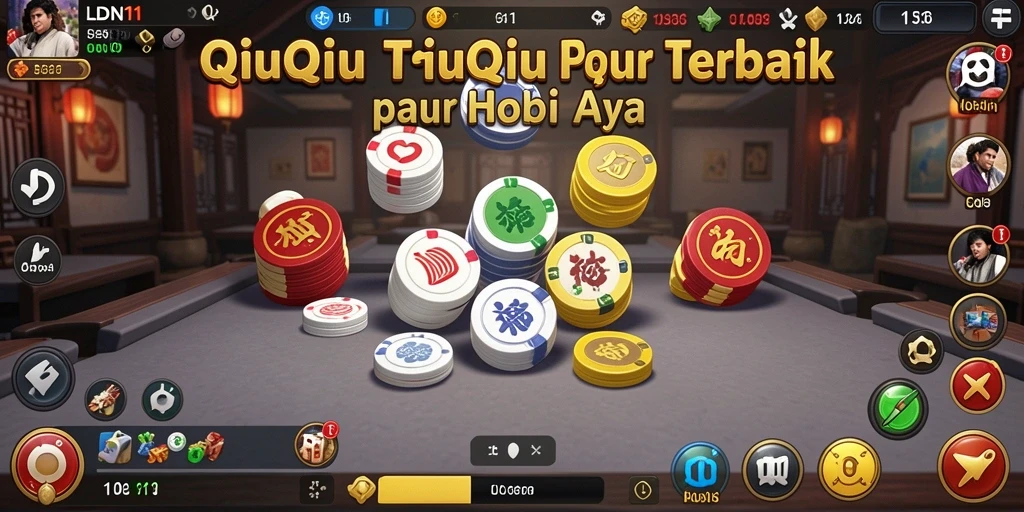 Tampilan gameplay QiuQiu yang menarik dan interaktif di LDN11.