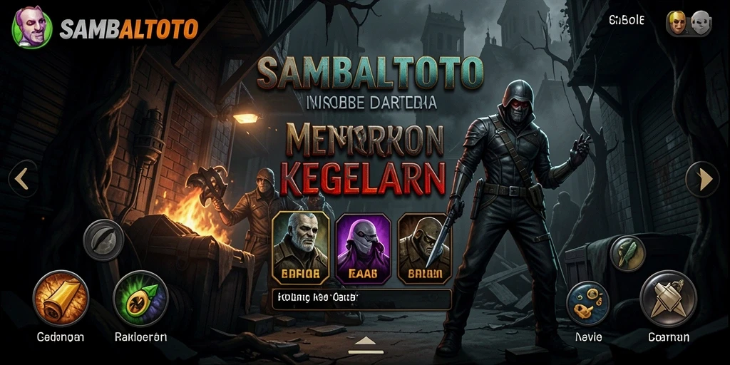 Gameplay mencekam dalam <strong>SAMBALTOTO</strong> yang menguji keberanian Anda.