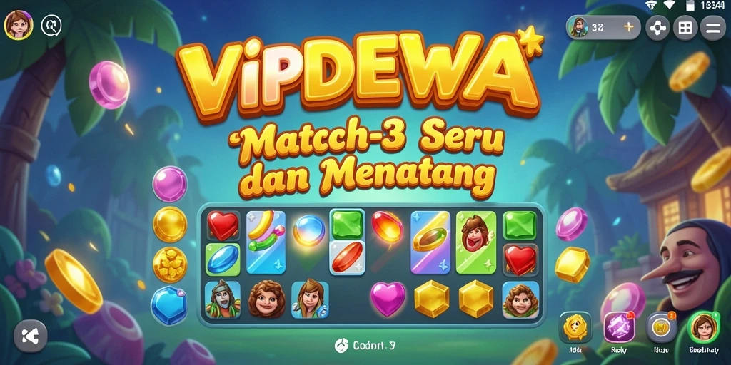 Tampilan gameplay <strong>VIPDEWA</strong> yang seru dan penuh warna.